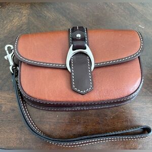 Dooney and Bourke saddle wristlet